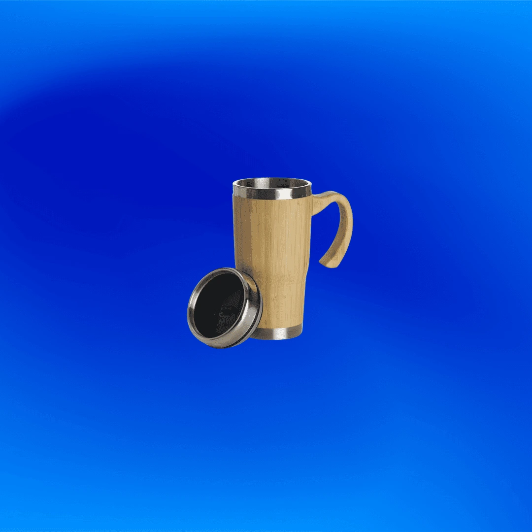 Caneca de Bambu 500ml